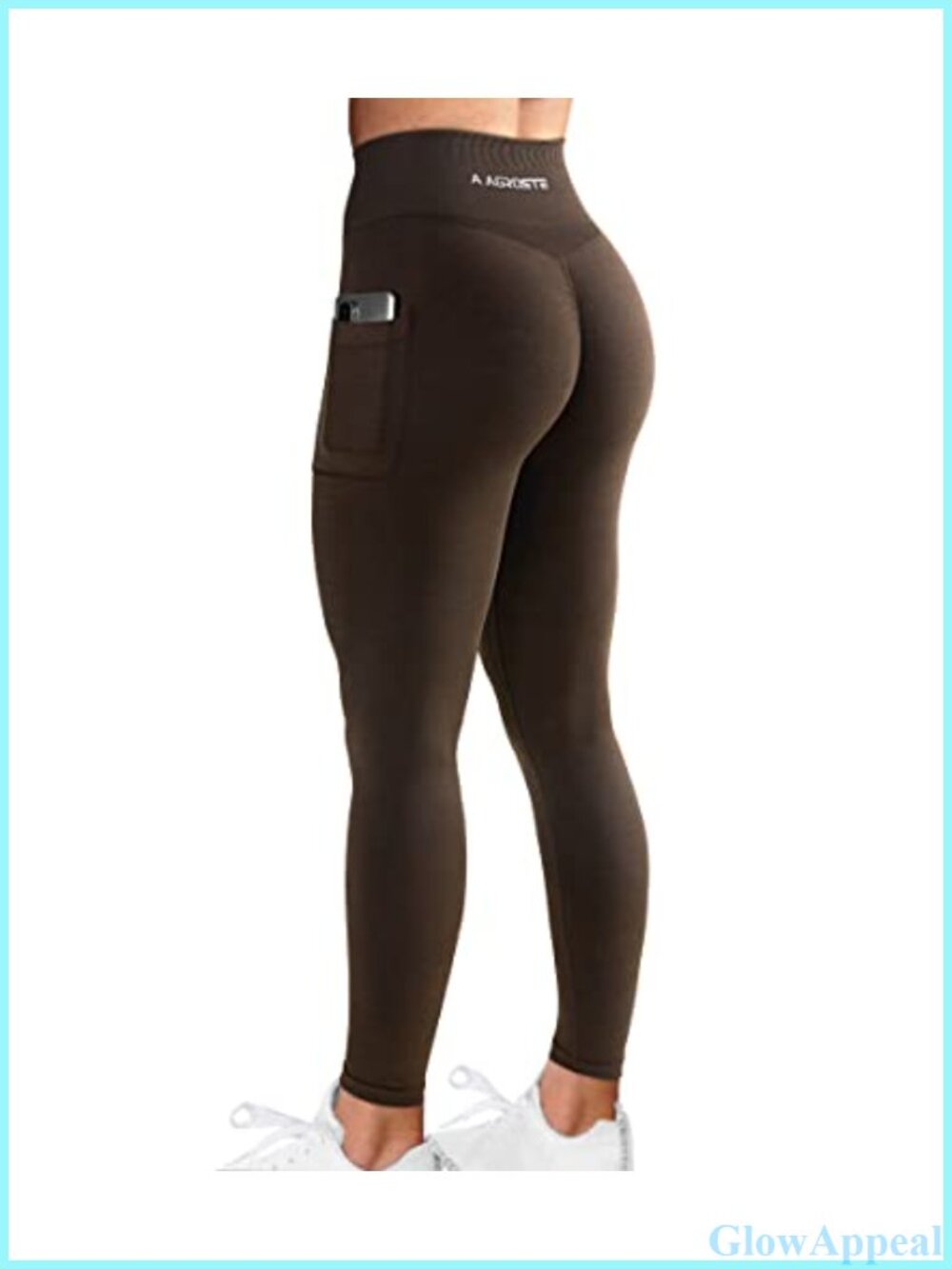 Seamless Scrunch Butt Lifting High Waisted Workout Leggings 7/8 Yoga Pants